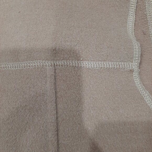 Unique mixed sweater yarn boho fall vest - Picture 7 of 12